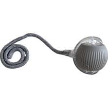 Özbience Dönen LED Işıklı Hareketli Köpek Kedi Oyuncağı, USB Şarjlı Eğlence Topu