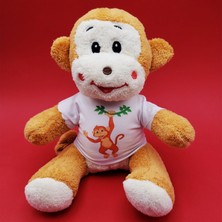 Vice Avm Tasarım Tişörtlü Oyuncak Maymun TG-V 1577