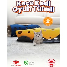 Özbience Etkileşimli Kedi Keçe Tünel Oyuncağı, Yavrular ve Sevimli Dostlar Için