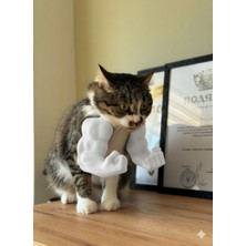 Özbience Kaslı Kedi Kostümü, Eğlenceli ve Şık Evcil Hayvan Aksesuarı
