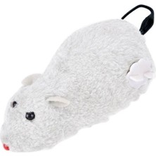 Özbience Yumuşak ve Eğlenceli Büyük Kurmalı Kedi Oyuncağı, Hareketli ve Dayanıklı