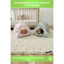 Özbience Katlanabilir Taşınabilir Evcil Hayvan Oyun Çadırı, Eğlence ve Güvenli Alan