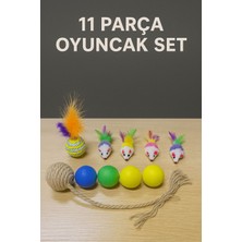 Özbience Sevimli ve Eğlenceli Kedi Oyuncak Seti ile Keyifli Anlar