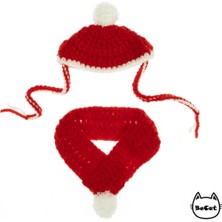 Özbience Sevimli Kedi Yılbaşı Aksesuarı Takım, Renkli ve Şık Tasarım