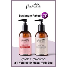 Allians Ipeksi ve Yenilebilir Çikolata ile Çilekli Masaj Yağı 150 ml