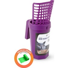 Özbience Mor Kedi Kumu Küreği, Pratik ve Şık Temizlik Aracı