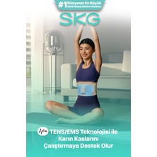Allians Taşınabilir Akıllı Karın Masaj Aleti, Isı Terapili ve Rahatlatıcı Kullanım
