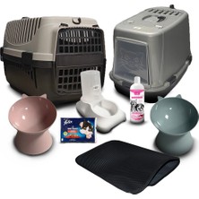 Özbience Kediler Için Eğlence ve Bakım Başlangıç Seti, Pratik ve Şık Tasarım