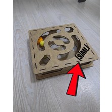 Özbience Doğal Ahşap Kedi Oyuncağı, Eğlenceli ve Güvenli Kedi Eğlencesi