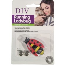 Özbience Renkli Pilli Hareketli Uğur Böceği Kedi Oyuncağı, Eğlence Dolu Zamanlar