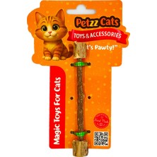 Özbience Doğal Kedi Çiğneme Oyuncağı, Kahverengi, 1X11 cm