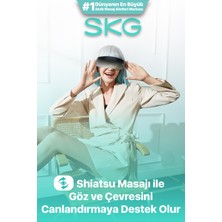 Allians E7-En Taşınabilir Akıllı Göz Masaj Aleti, Shiatsu Terapisi ile Rahatlık