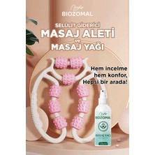 Allians 9 Tekerlekli Kas Gevşetici Masaj Aleti ve Masaj Yağı Seti