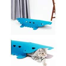 Özbience Renkli Kedi Tüneli Oyuncak Evcil Hayvan Aktivite Alanı