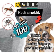 Özbience 100X100 cm Kedi Teli Sineklik Yırtılmaz Güvenle Koruma