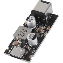 Voltaj PD65W Type-C USB Qc3.0 5V 9V 12V 20V Hızlı Şarj Modülü – 2.1x5.5 Jack