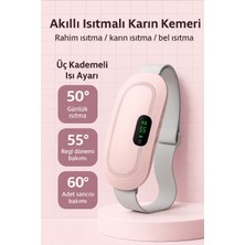 Allians Işlevsel Isıtmalı Titreşimli Şarjlı Masaj Kemeri Mor