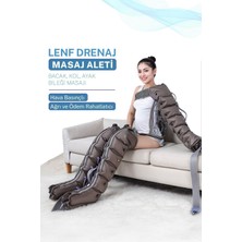 Allians Hava Sıkıştırmalı Lenf Drenaj Masaj Cihazı - Bacak ve Kol Rahatlığı