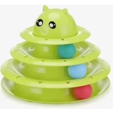 Özbience 3 Katlı Kedi Oyuncağı ile Eğlence ve Hareketli Anlar