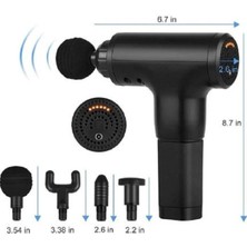 Allians 6 Seviyeli 4 Başlıklı Şarjlı Masaj Aleti ile Rahatlama ve Yenilenme