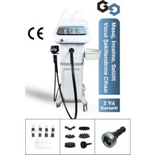 Allians Incelme ve Şekillendirme Masaj Cihazı Rf Vakum Kalça G5 Üst Model