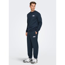 Only & Sons Rahat Lacivert Erkek Eşofman Altı Onsceres Skı Rlx Sweat Pant Cs