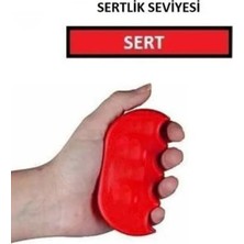 Allians El Egzersiz Aleti, Güçlendirme ve Fizik Tedavi Için Kırmızı Renkli
