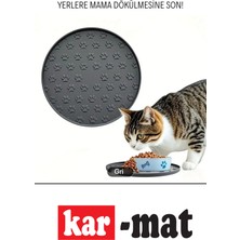 Özbience Rahat ve Şık Evcil Hayvan Matı, Mama Kabı Altlığı, Beslenme Pedi