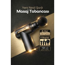 Allians Mini Taşınabilir Kas Gevşetici Şarjlı Masaj Aleti, Rahatlatıcı ve Pratik Kullanım