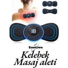 Allians Elektrikli Masaj Bantı, 8 Mod, Şarjlı, LCD Ekran, Kas Stimülatörü