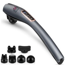 Allians Şarjlı Magic Massager Vücut ve Sırt Masaj Aleti, 6 Aparatlı