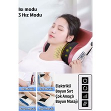 Allians Elektrikli Ovmalı Isıtmalı 3 Hızlı Masaj Aleti, Rahatlatıcı ve Çok Fonksiyonlu