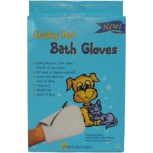 Özbience Yumuşak ve Hassas Temizlik Için 6'lı Islak Banyo Eldiveni Seti