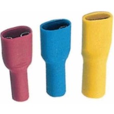 Voltaj Fdfd 5.5-250 Sarı Tam Izoleli Dişi Faston Kablo Ucu 10 Adet