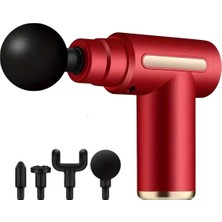 Allians Şarjlı Masaj Aleti, 6 Kademeli, 4 Başlıklı, Rahatlatıcı ve Güçlü Performans