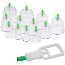 Allians Vakumlu 12 Li Hacamat Kupa Masaj Aleti Seti, Sağlıklı ve Rahatlatıcı Use