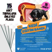 Özbience Şeffaf Tırmalama Önleyici, Kedi Eğitim Bandı, 45X25 Cm, Güvenli ve Hassas Kullanım