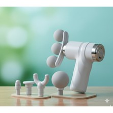 Allians LM-810T Masaj Aleti, 6 Seviyeli Yuvarlak 3 Top Başlık ile Rahatlatıcı Masaj