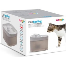 Özbience Kedi Su Pınarı, Hareket Sensörlü, 2500 Ml, Şık ve Pratik Tasarım