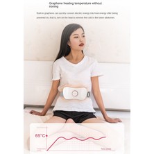 Allians Şarjlı Titreşimli Bel ve Karın Masaj Pedi, Isıtma ve Rahatlatıcı Kemer