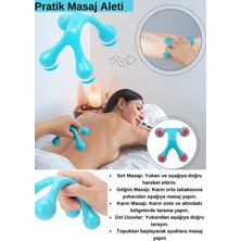 Allians Çok Noktalı Pratik Masaj Aleti, Rahatlatıcı ve Dinlendirici Kullanım