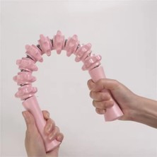 Allians Pembe Bükülebilir Selülit ve Masaj Sopası, Rahatlatıcı ve Çok Yönlü Kullanım