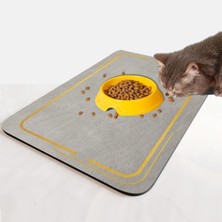 Özbience Su Geçirmez Evcil Hayvan Mama ve Su Altlığı, Kolay Temizlenir