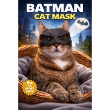 Özbience Sevimli 3D Baskı Kedi Maskesi, Evcil Hayvanlar Için Eğlenceli Aksesuar