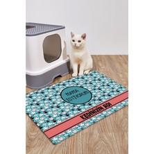 Özbience Isimli Su Geçirmez Kedi Mama Altlığı, Pratik ve Temiz Kullanım