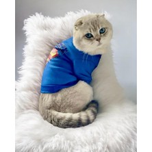 Özbience Sevimli Kedi Tişört, Small (2,5-3,5 Kg) Için Rahat ve Şık Tasarım
