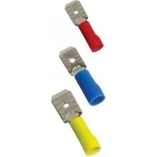 Voltaj Mdd 2-250 Mavi Erkek Faston Izoleli Kablo Ucu 10 Adet