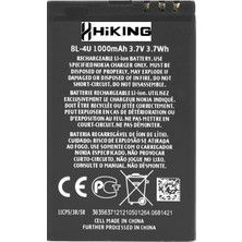 Azurtech Hiking X9 Için Pil Batarya Bl-4u