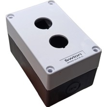 Swion Hj9 22MM Buton kutusu Gri-Siyah Ikili