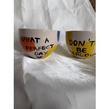 Arken Seramik El Yapımı 2'li Seramik Fincan